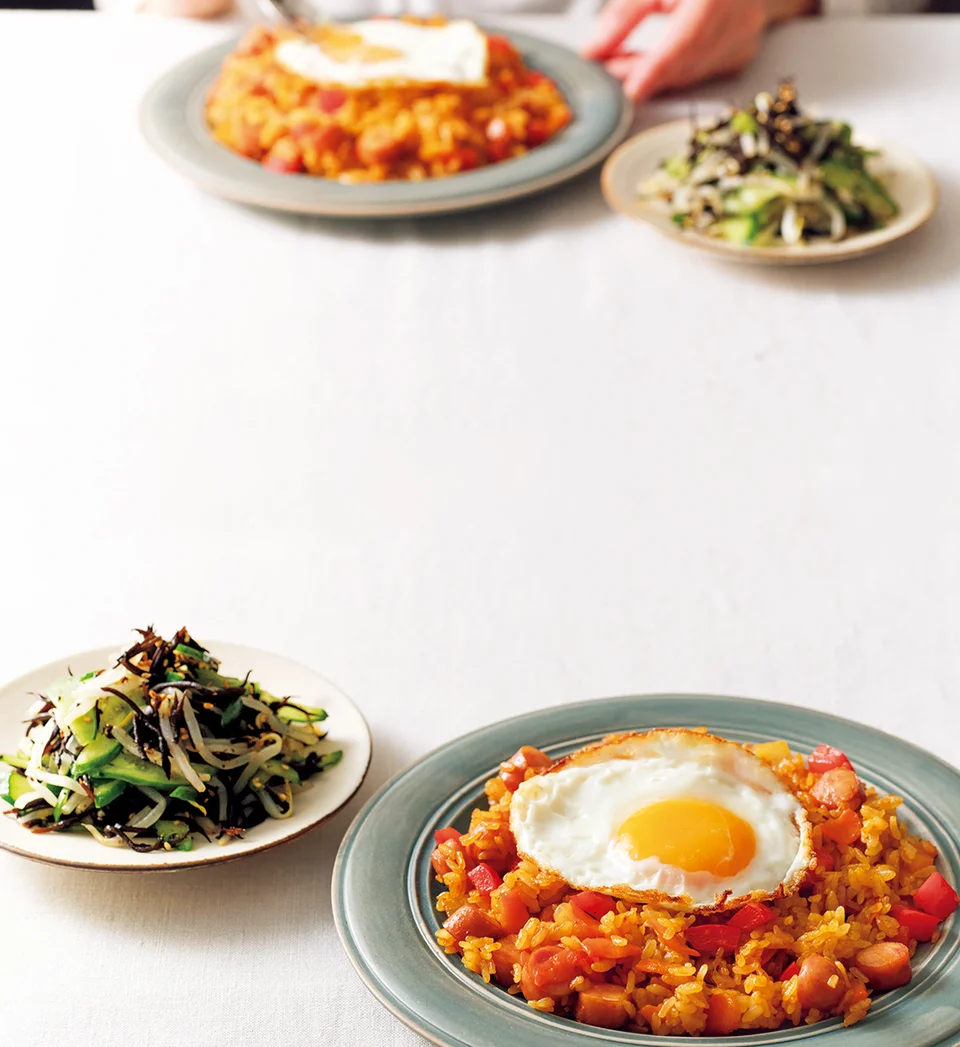 ジャンバラヤ風炒めご飯