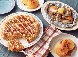 「もやしのジャンボお好み焼き風」の献立