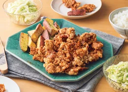 「豚から揚げ」の献立