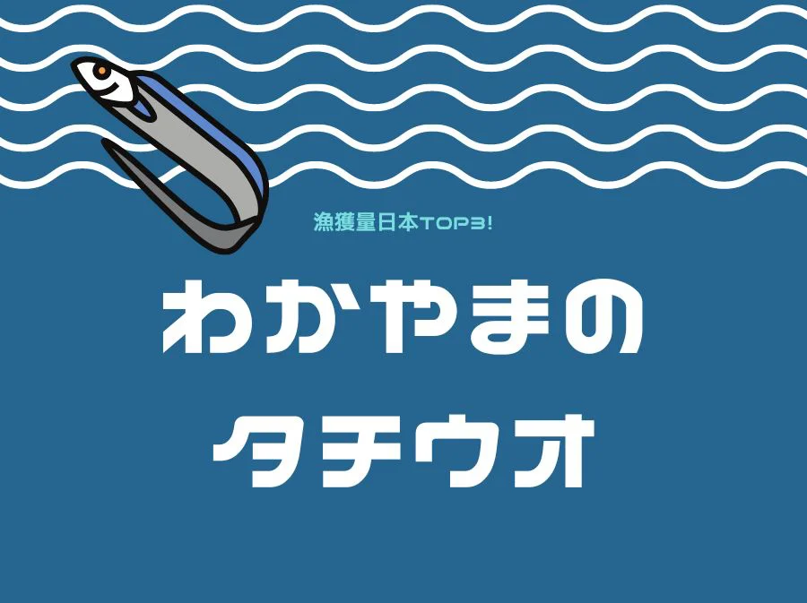 和歌山の夏の味覚・太刀魚