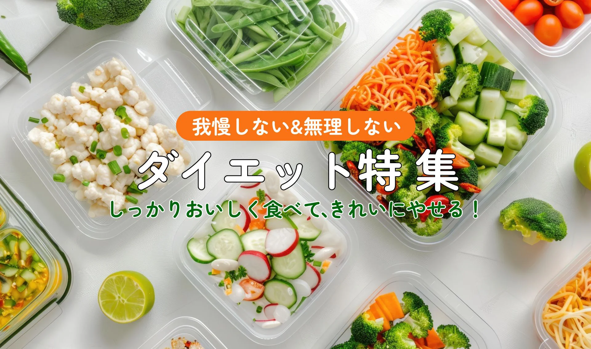 我慢しない＆無理しない ダイエット特集