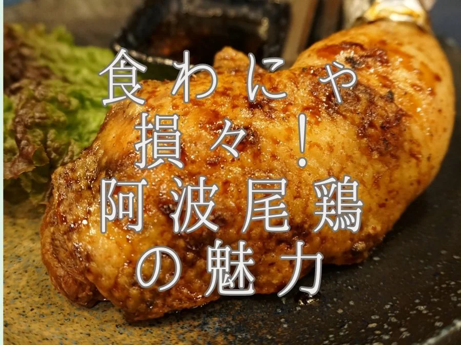 食わにゃ損々！阿波尾鶏